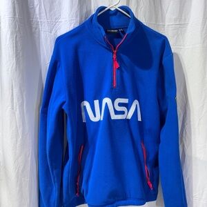 Blue NASA Men's Sweater